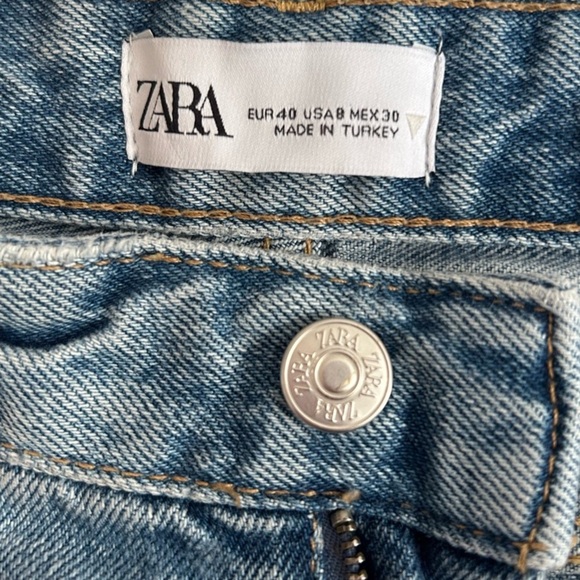 Zara mid rise straight jeans - Picture 6 of 6